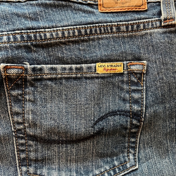 Vintage Levi Strauss Signature Misses MidRise Bootcut Pants Size 14 Long - Picture 3 of 3